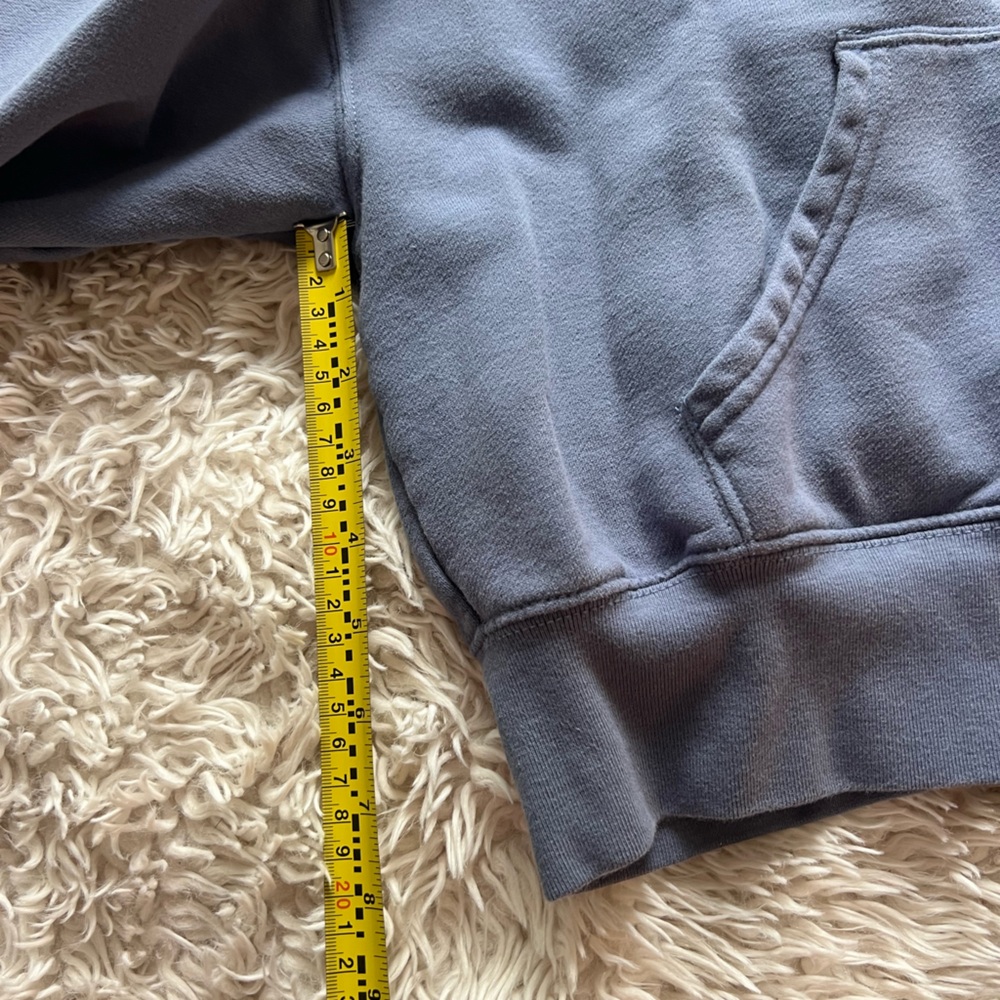 Blue American Eagle Cropped Jacket - image 4